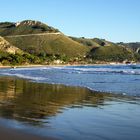 Winterabend am Strand Sperlonga  