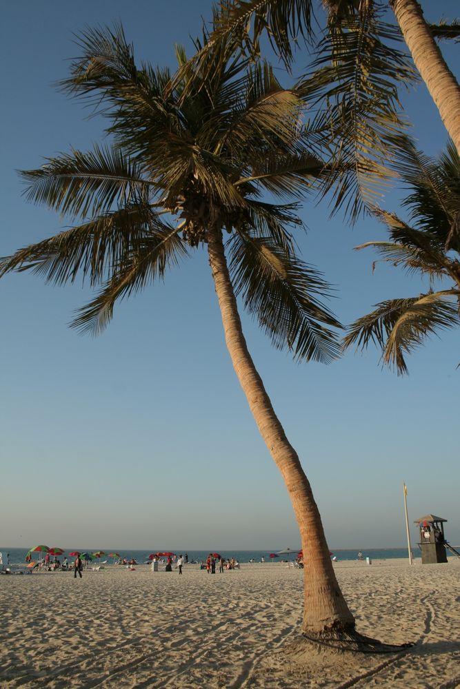 Winterabend am Strand von Jumeirah