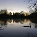 Winterabend am Südteich