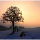 Winterabend am Teufelsbach