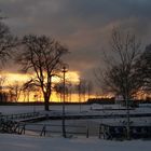 Winterabend am Vänern