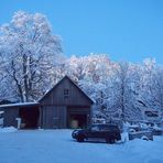 Winterabend am Waldstein