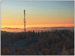 Winterabend am Waldstein