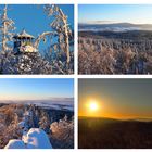 Winterabend am Waldstein