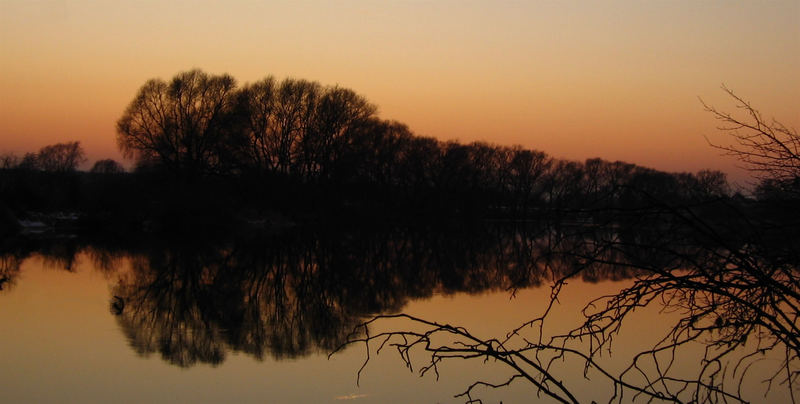 winterabend an der mulde(zwei)