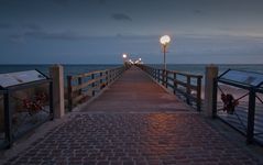 Winterabend an der Ostsee