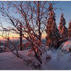 Winterabend auf dem Arnstein