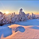 Winterabend auf dem Brocken III