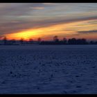 Winterabend auf dem Lande