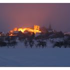 Winterabend bei Altenstein