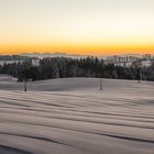 Winterabend im Allgäu