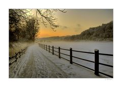 - Winterabend im Almetal -