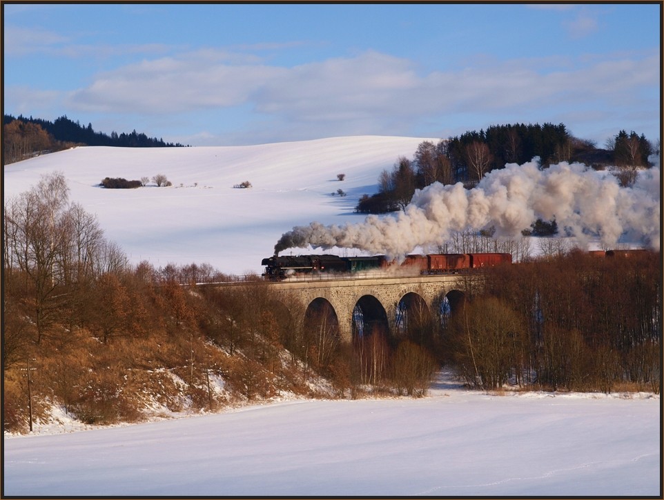 Winterabend im Böhmerwaldvorland