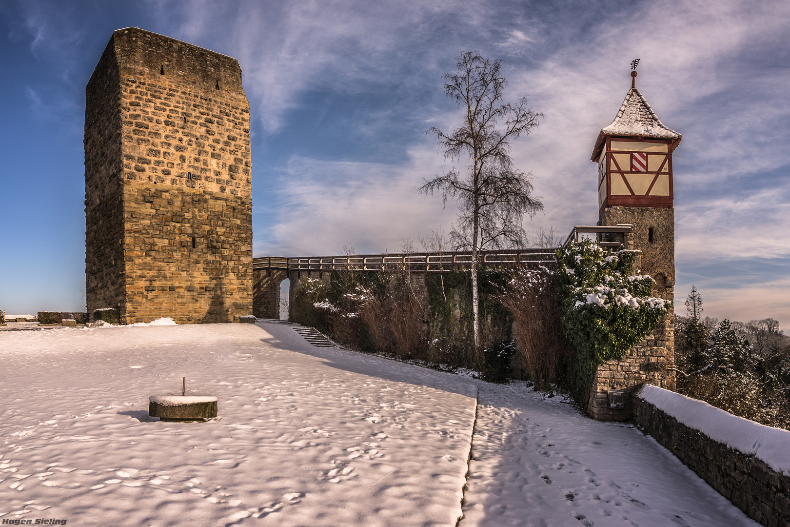 Winterabend im Burgviertel III