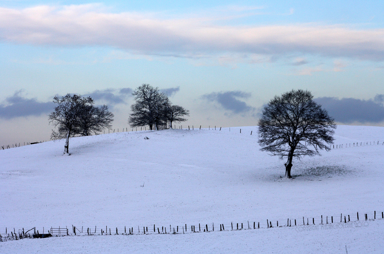 Winterabend im Indetal