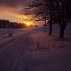 Winterabend im Jura