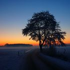 Winterabend im Münsterland