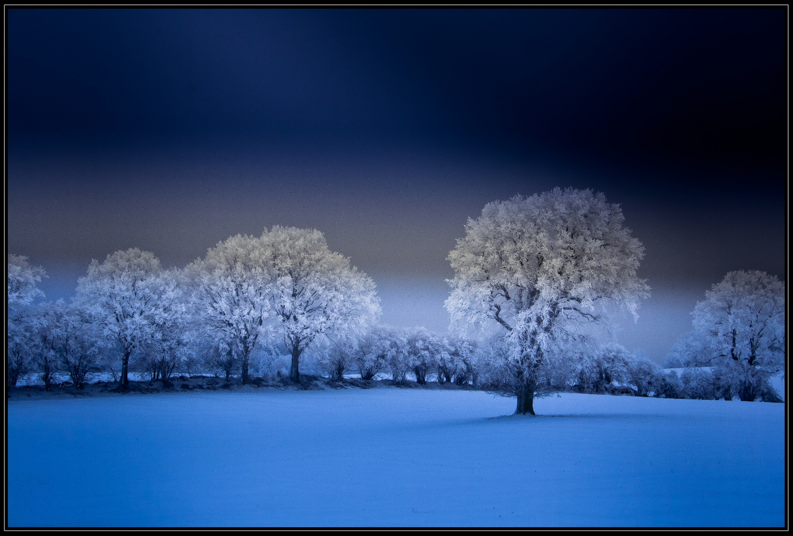 Winterabend im Norden
