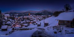 Winterabend im Nordschwarzwald