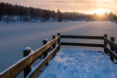 Winterabend im Oberharz