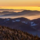 Winterabend im Schwarzwald