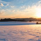 Winterabend im Tölzer Land