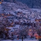 Winterabend in der Fachwerkstadt Schiltach