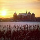 Winterabend in Moritzburg