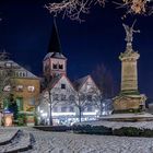 Winterabend in Siegburg