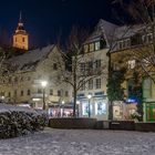 Winterabend in Siegburg