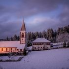 Winterabend in Wolfach St. Roman