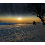 Winterabend -  view of the valley