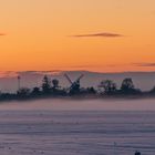 Winterabend vor den Toren Grevesmühlens