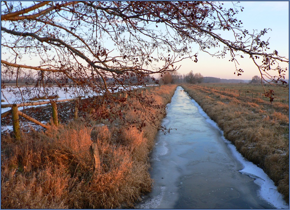 Winterabendidylle