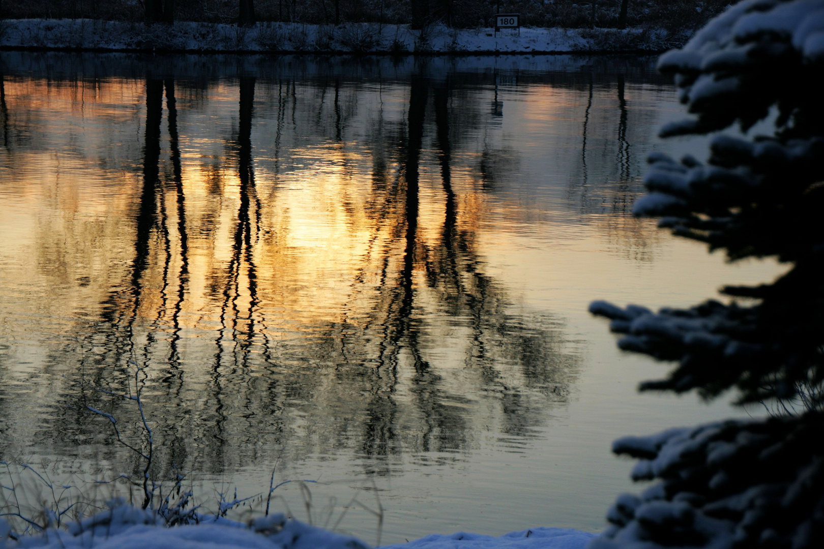 Winterabendlicht