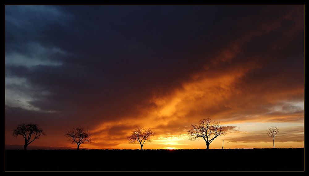 Winterabendstimmung