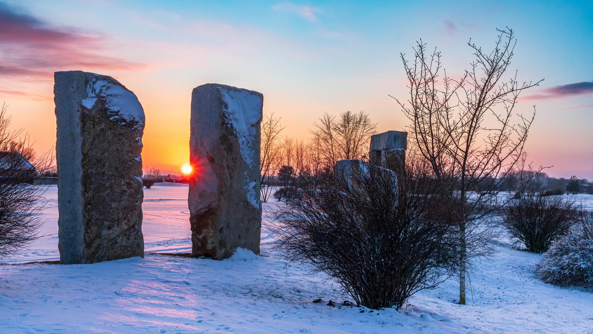 Winterabendstimmung