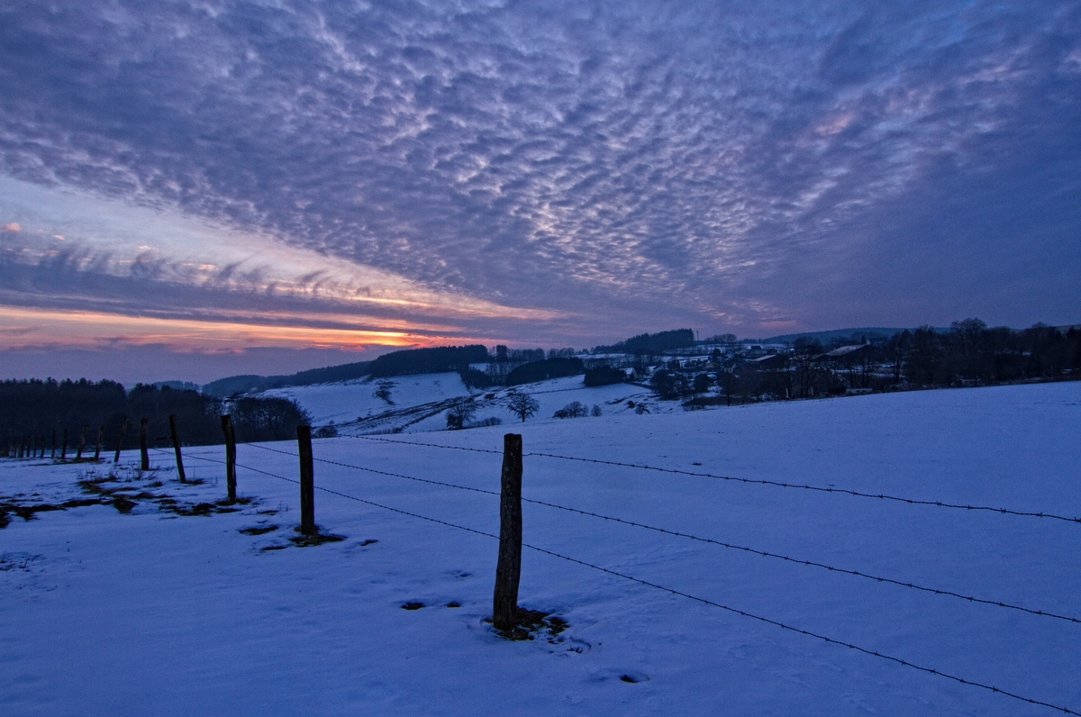 Winterabendstimmung