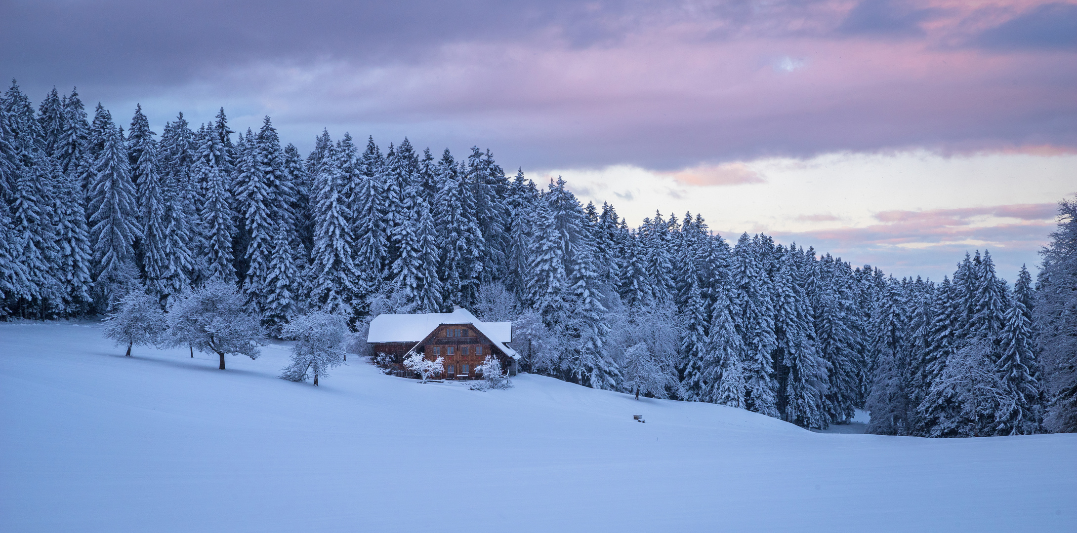 Winterabendstimmung