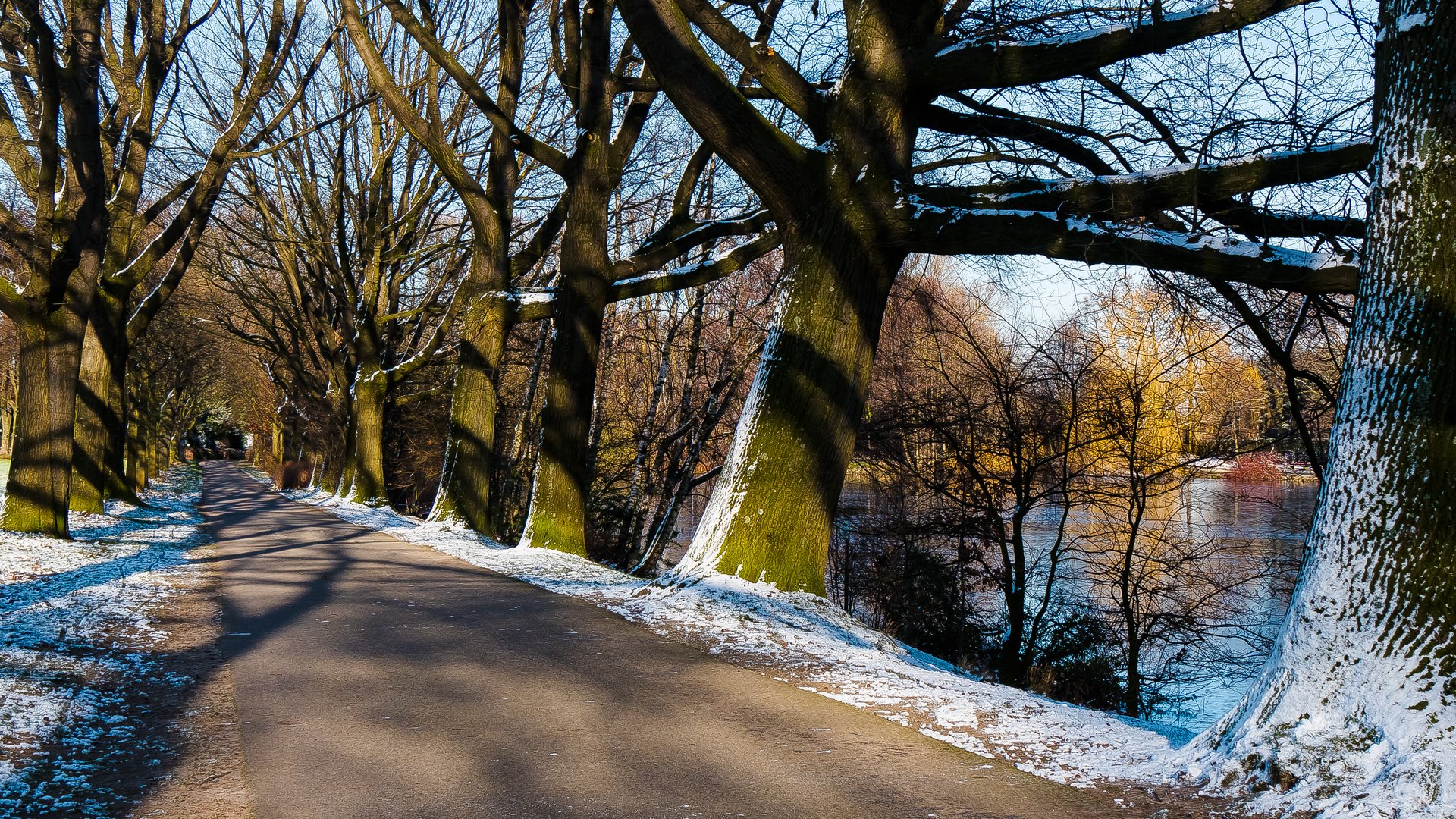 Winteranfang Foto Bild Winter Schnee See Bilder Auf Fotocommunity