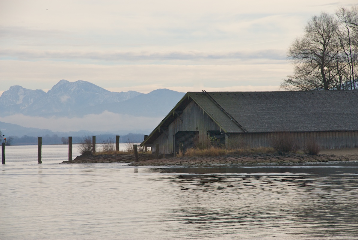 Winteranfang am Chiemsee