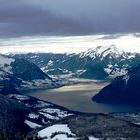 Winteranfang - Blick Richtung 4Waldstättersee von Ibergeregg.