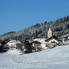 Winteranfang im Allgäu