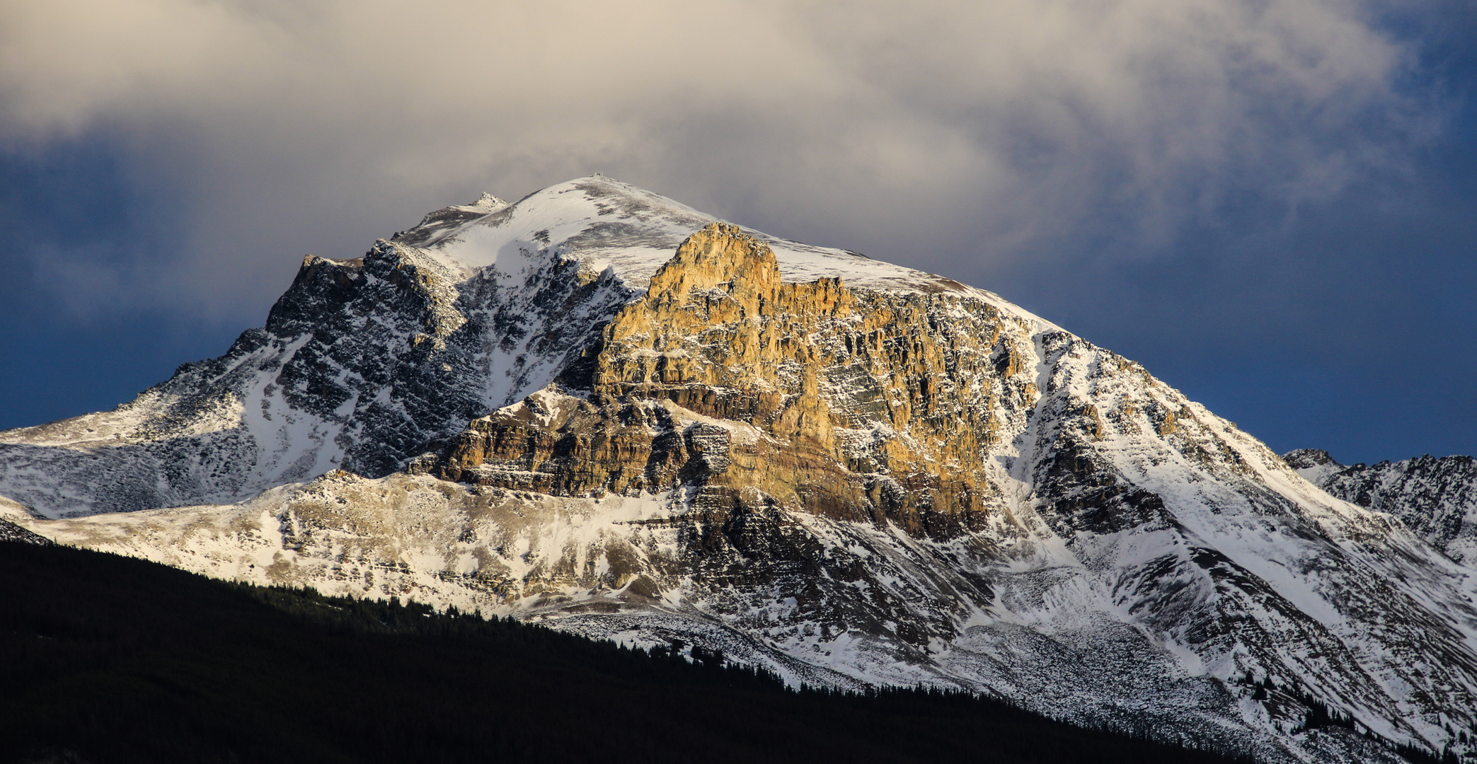 Winteranfang in den Rocky Mountains