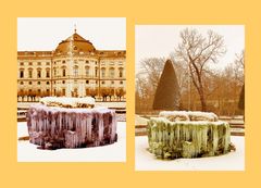 Winteransichten vom Residenzgarten 