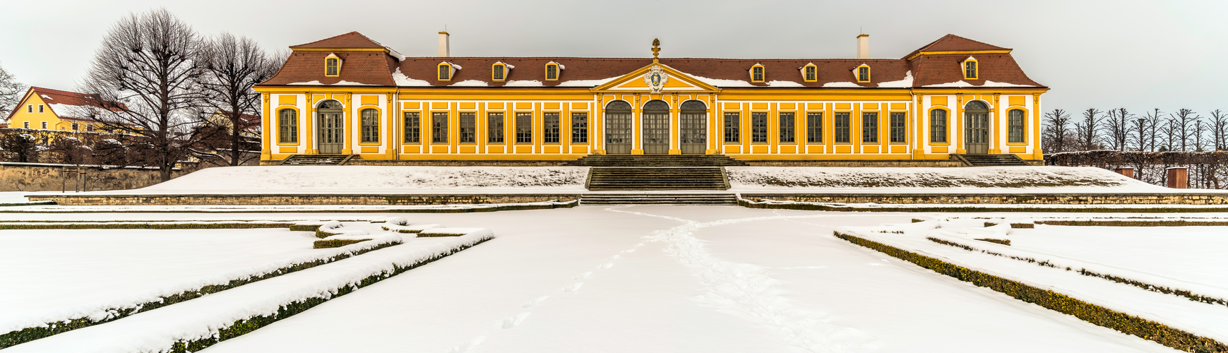 ***      winterarchitektur im barockgarten.......      ***