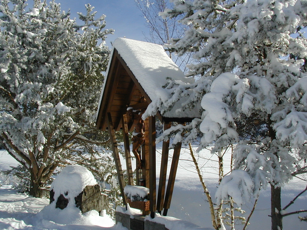 Winteraufnahme Mieminger Plateau