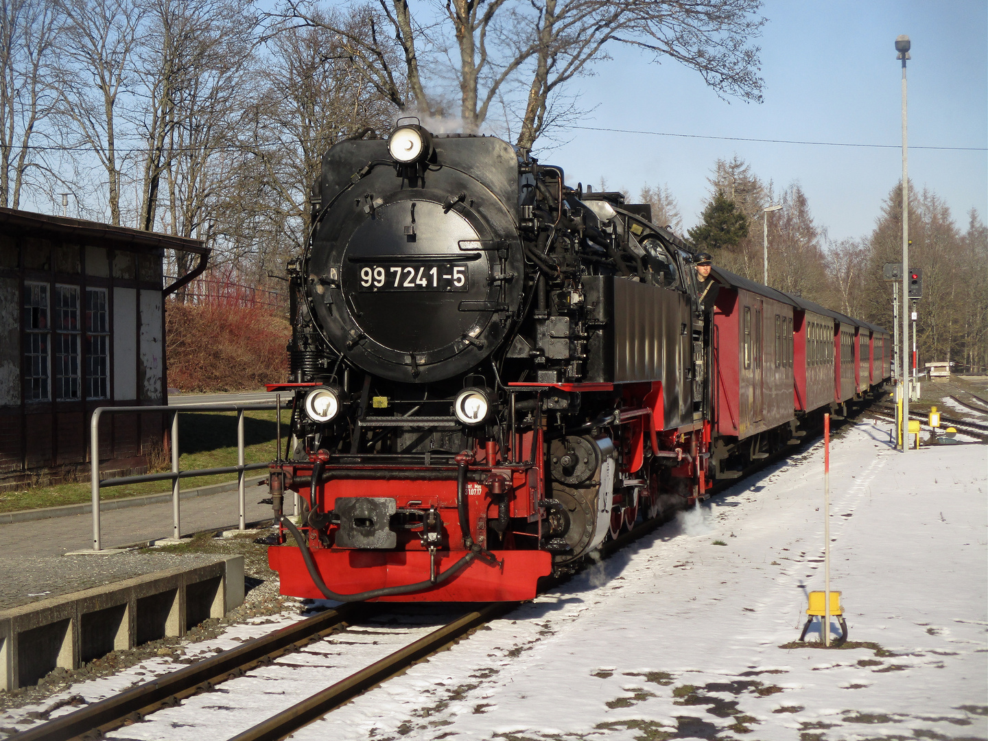 Winterausflug mit der Harzquerbahn 4.