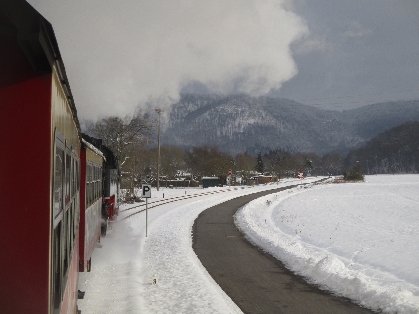 Winterausflug mit der HSB nach Wernigerode 1.