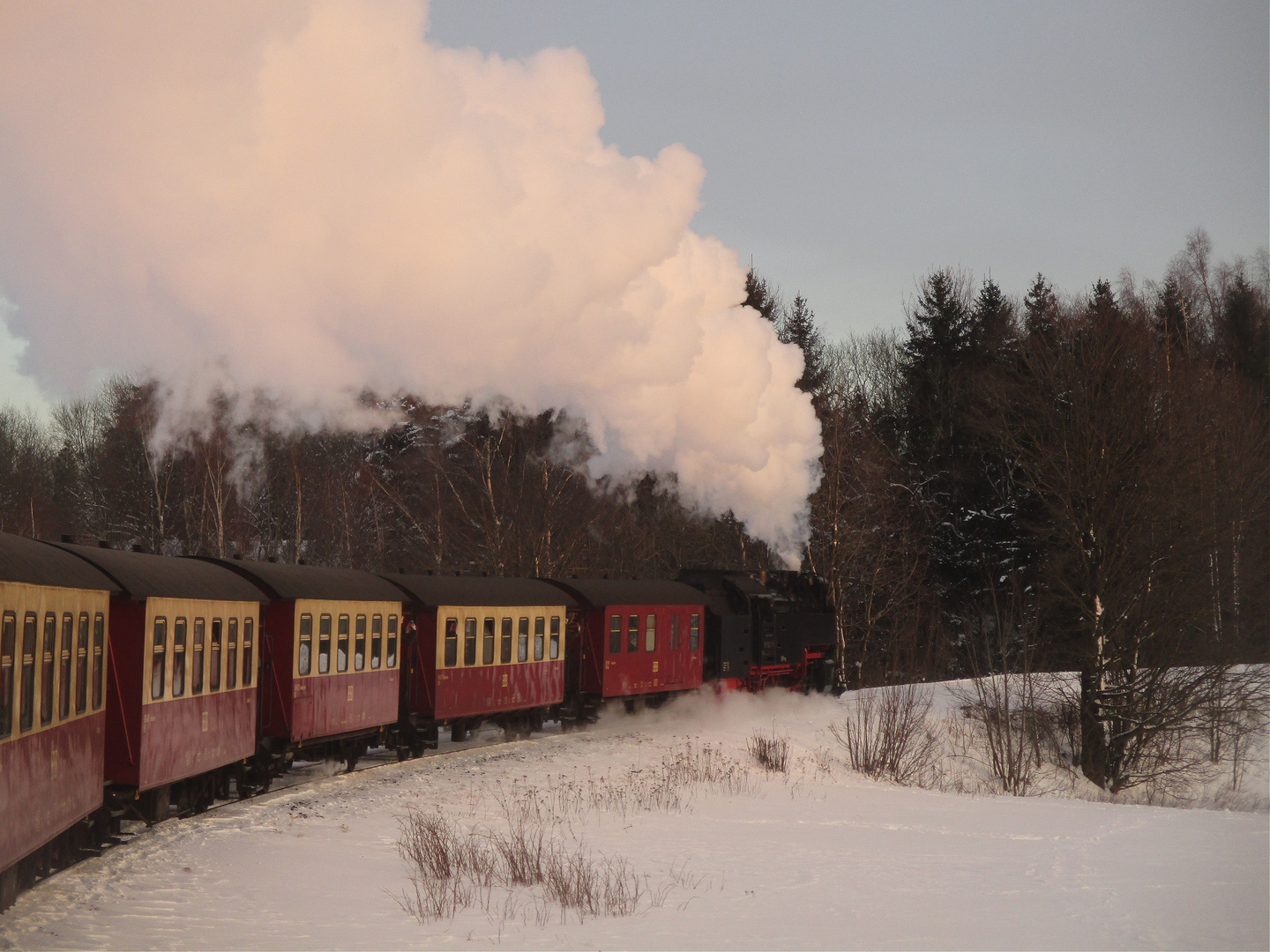 Winterausflug mit der HSB zurück nach Nordhausen 6.